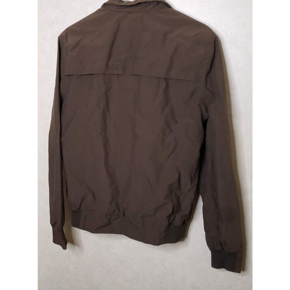 Authentic Superdry Mens Vintage Brown Cloth Size Large Bomber Jacket - Picture 3 of 5